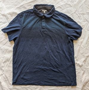 Calvin Klein Jeans Polo Shirt Green/Blue XL